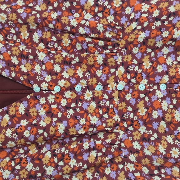 MADEWELL floral mini dress - Picture 3 of 7